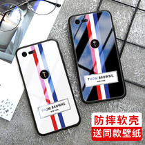 Nut Pro2 mobile phone case net Red fashion hammer Pro2S personality creative European and American Tide brand red white and blue tempered glass mirror soft edge all-inclusive anti-drop protective cover for men and women with the same style brand