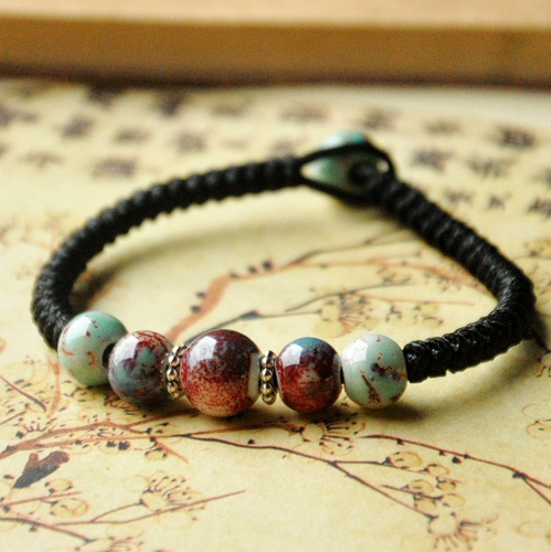 Креативный плетеный аксессуар ручной работы, браслет из бисера, женский стиль