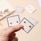 Керамические ювелирные изделия милые серьги для ног