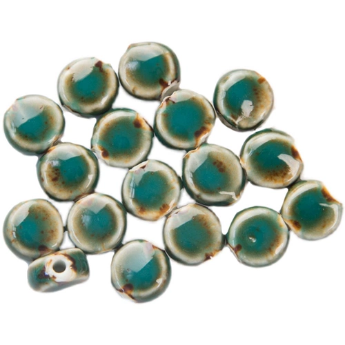 Керамический аксессуар, аксессуары, керамические плетеные бусины, материал ручной работы