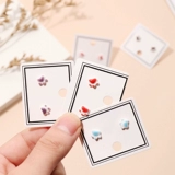 Керамические ювелирные изделия милые серьги для ног