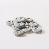 Сине-белый защитный амулет, пряжка