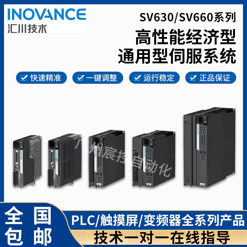 Серводвигатель/привод Inovance серии 630/660: SV630PS/SV660NS/SV660PS/SV66 Изображение 1