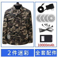 Вентилятор, камуфляжная батарея, 4 шт, 2 шт