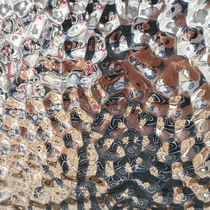 304 stainless steel mirror KTV embossed water corrugated board 3D stereo decorative ceiling stainless steel water corrugated board