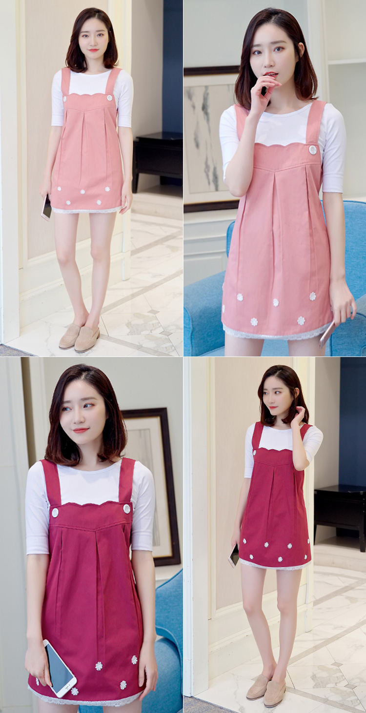 Áo hai lớp phù hợp với bà bầu mặc bốn mùa có thể mặc quần áo chống phóng xạ để đi làm tạp dề áo sơ mi mang thai đầm mùa đông cho bà bầu