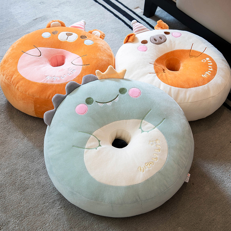 Cartoon Cushion Fart Cushion Living-room Sloth Sitting Mound Children Puregiment Home Ground Soft Balcony Floating Window Mat Tatami Mat