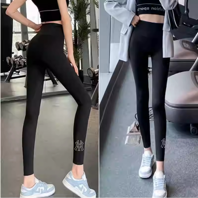 Dm·Lbg Shark Pants for Women, Winter Fleece-Lined, Slimming Leggings, Tummy Control, Butt-Lifting, Seamless Yoga Pants