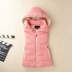 Áo vest cotton nữ mùa thu đông 2018 mới ngắn phiên bản Hàn Quốc của áo khoác cotton nữ sinh áo khoác vest nữ - Áo vest