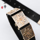 Xia Xiaocheng Children's Hanfu Leather Belt, Boys' Ming-Style Yidai, Girls' Feiyu Suit, Tang Suit Round-Neck Robe, Metal Belt