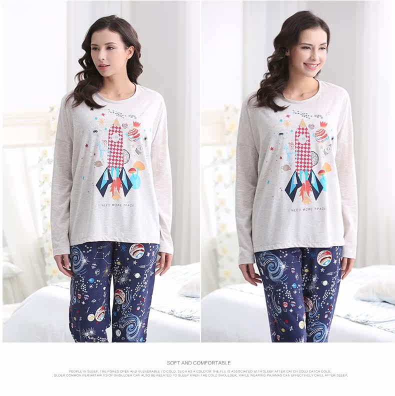 Pyjama mixte en Coton à manches longues - Ref 3005014 Image 16