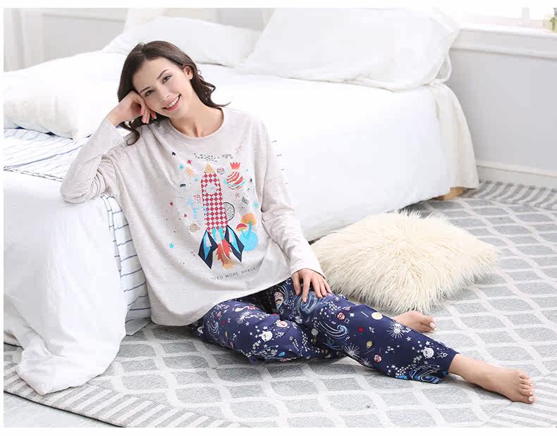 Pyjama mixte en Coton à manches longues - Ref 3005014 Image 15