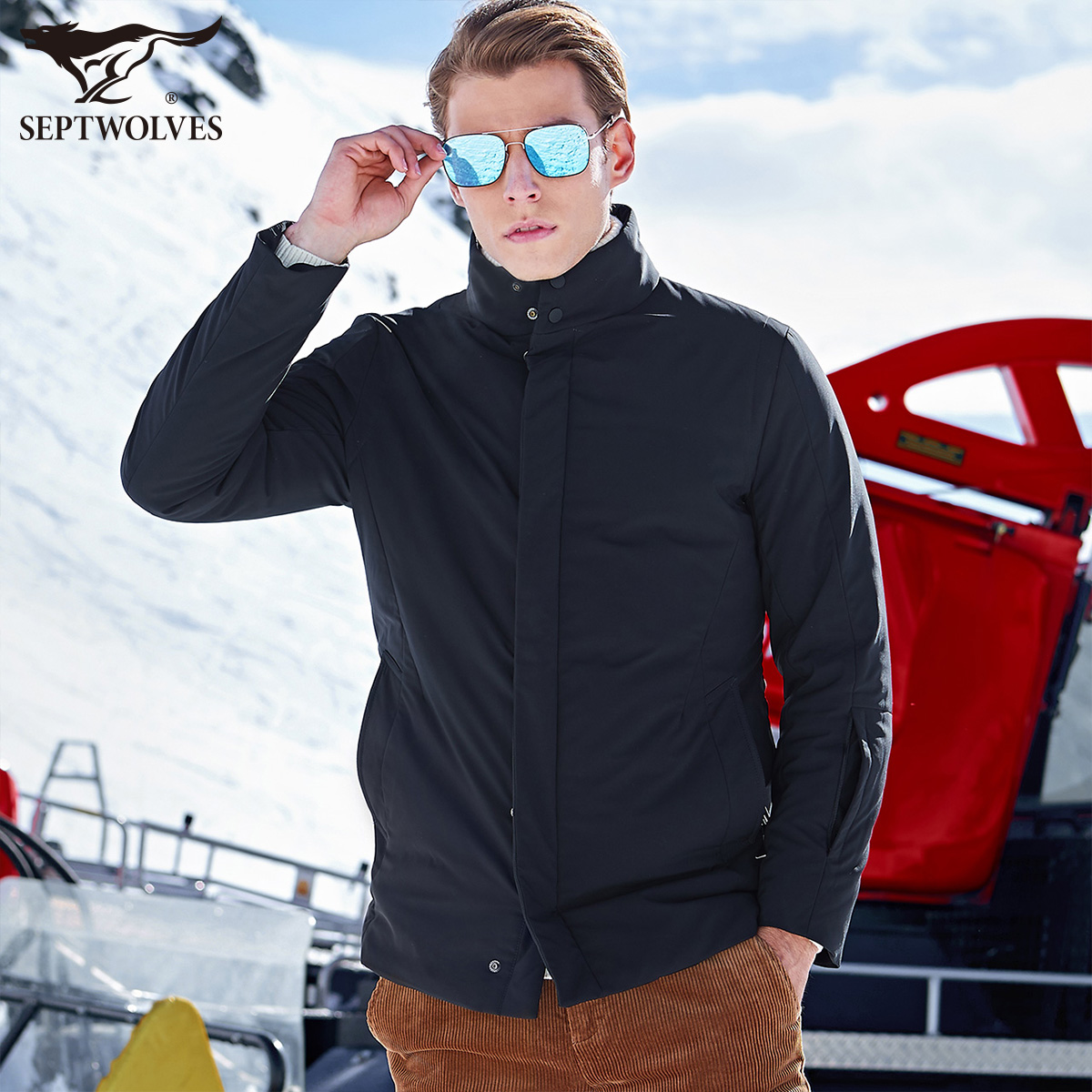 Blouson homme SEPTWOLVES    en Polyester - Ref 3121882 Image 1