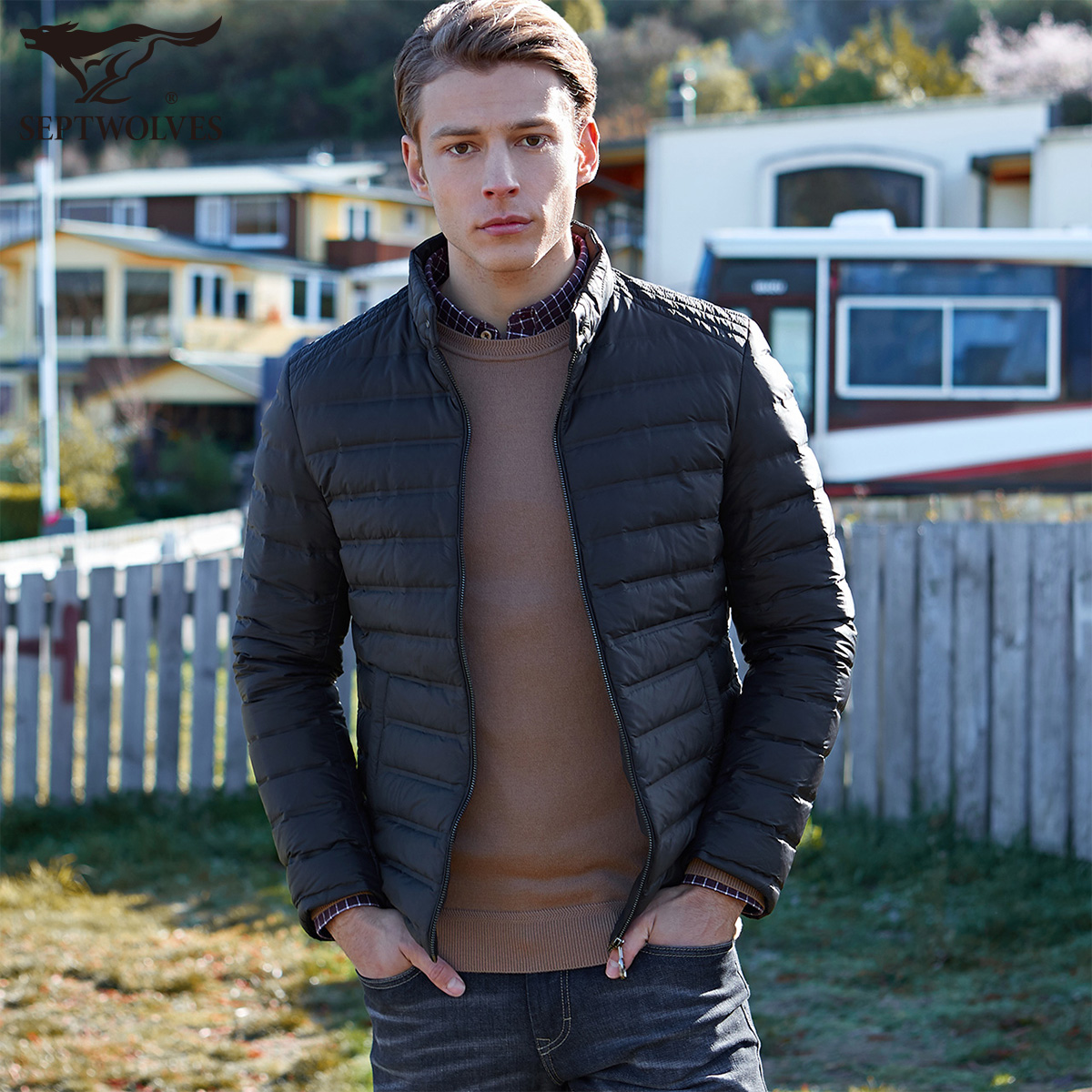 Blouson homme SEPTWOLVES    en Polyester - Ref 3122760 Image 1