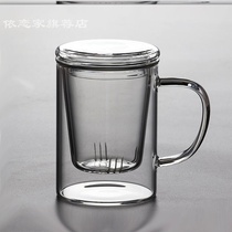 Heat Resistant Filter Hammer Print three-piece tea cup Home with cover water cup Quick Guest Cup Tea Cup Sloth Tea Cup