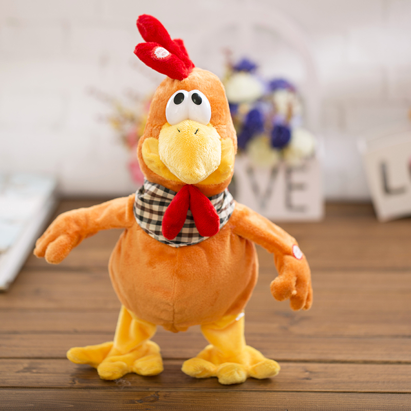 Pipiduo Electric Crazy Chicken Dancing Duck Musical Frog Plush Toy Funny Doll Children's Day Gift Pipiduo Electric Crazy Chicken Dancing Duck Musical Frog Plush Toy Funny Doll Children's Day Gift