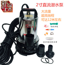 Shanghai people high lift 2 inch 48V DC submersible pump battery car water pump electric car water pump household pump