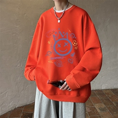 控38简约帅气百搭长袖t恤男大码卫衣T4180-P25加绒款-P35，男装卫衣，电商A040