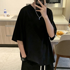 夏季舒适百搭亲肤抗皱纯色短袖TT310特批-33，男装T恤，星座718