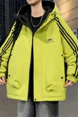 数据款秋冬季加绒加厚青少年连帽夹克男潮牌设计感外套JK8801-P75，男装夹克，星座301D(原星座1004-8）