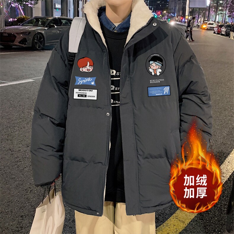 ！好数据！2023冬季加绒加厚情侣棉衣外套男棉服MY110特P78，男装棉衣，电商B220