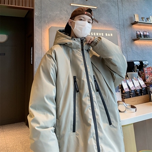 冬季户外机能连帽冲锋衣棉服潮牌宽松CityBoy棉衣外套 W7892-P88图片