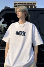 240g美式重磅短袖T恤FSDX256M-5XL特批25无差价控48，男装T恤，电商B219B