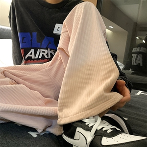 8XL-M 春款特大码胖子运动裤灯芯绒卫裤男9028P45控58图片