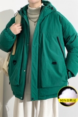 2023冬上新加绒加厚羽绒服时尚冲锋衣外套男女8301-P220控价318，男装羽绒服，电商A441-1
