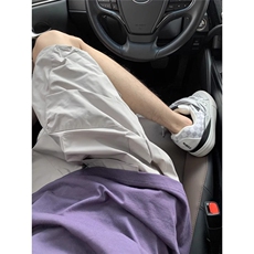 CP1260-P32多袋工装短裤男2025夏季新款高街宽松休闲五分裤，男装牛仔裤，电商B323A