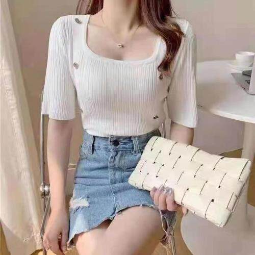 高弹时尚冰丝针织衫，女装，艺尚丽人