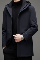 新款羽绒服男常规冬季连帽中青年男士保暖潮流外套MSNAY7076-P365，男装羽绒服，电商B212（原钱塘6029）