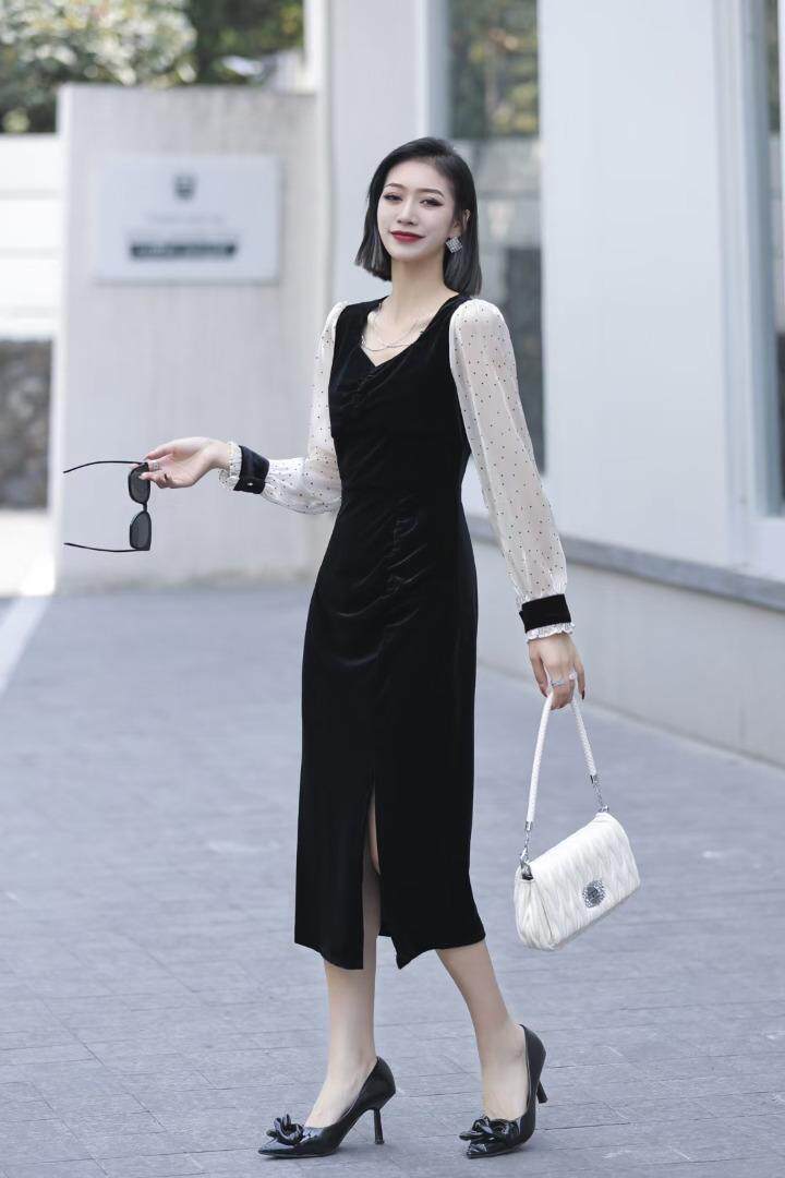 （现货）连衣裙，女装连衣裙，伊娜蕾尔