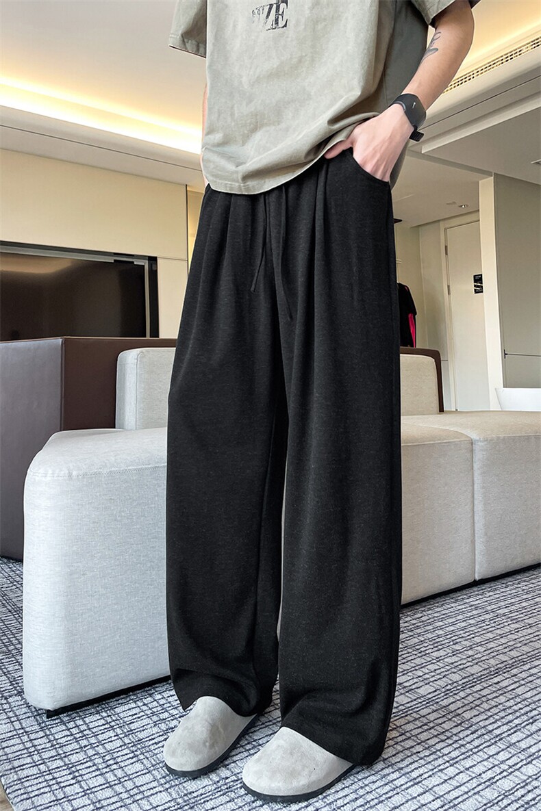 8XL-M特大码工装裤男纯色宽松裤卫裤休闲基础款K995P55,男装休闲裤,电商D206-1