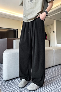 8XL-M特大码工装裤男纯色宽松裤卫裤休闲基础款K995P55图片