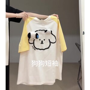 小狗公仔纯棉短袖ZX0247-P35图片