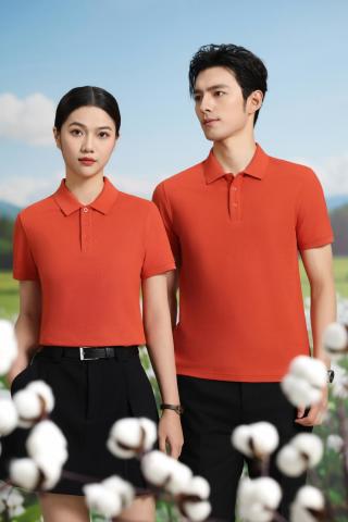 2025年夏季宽松型青春流行POLO衫透气男女同款,男装T恤,玖雅羊绒