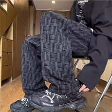 加绒加厚冬款男女休闲裤灯芯绒保暖直筒长裤h520P45，男装棉衣，星座1013-1