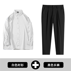 CY008白+882长裤黑