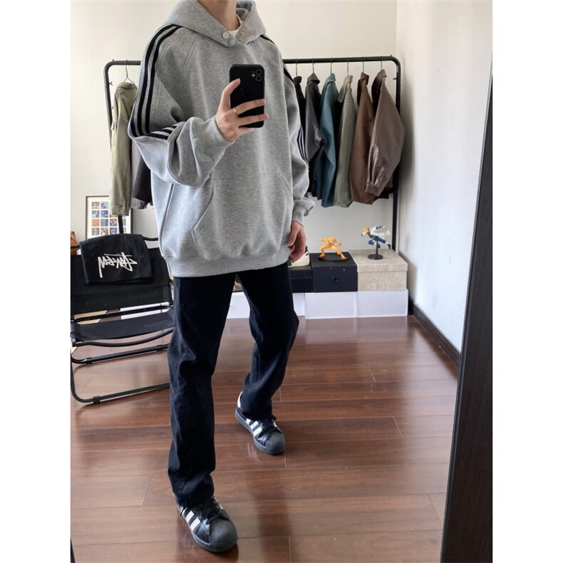【有货】N083HH-特P32黑色牛仔裤男款秋冬美式高街cleanfit裤子,男装牛仔裤,星座1007（原301D）