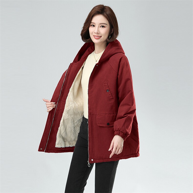 23年冬新品纯棉棉衣棉服派克服726款图片