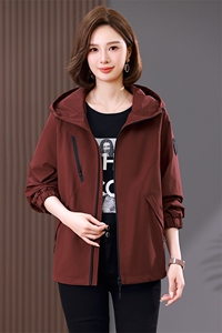 时尚女装派克服外套冲锋衣显瘦百搭保暖防风夹克潮流休闲外套图片