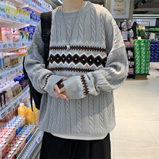 圆领男毛衣2024新款主推量大有差价现货A161-2-MY88022-P65，男装针织衫/毛衣，电商A161-2