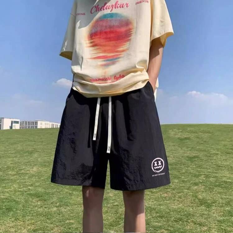 小恶魔夏季男女短裤多巴胺百搭五分裤休闲裤情侣1611B-MB01-P36,男装牛仔裤,星座1611B