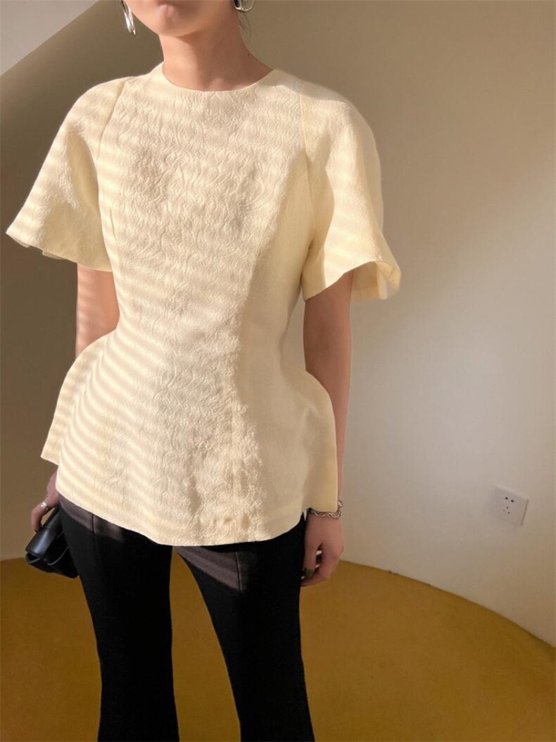 夏款现货，设计款上衣，其它，LION&CAT(2F)