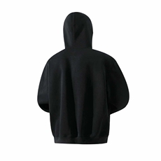 抖音得物高品质二开25秋冬美式重磅宽松纯色连帽拉链高领卫衣W65，男装卫衣，电商A486