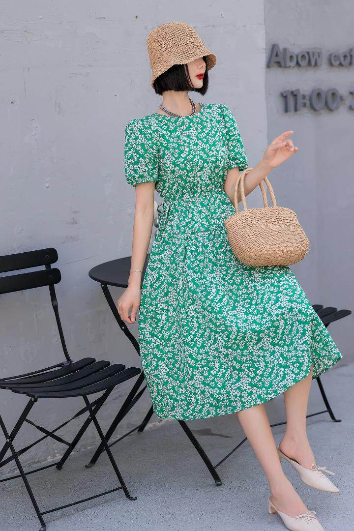 [现货]碎花连衣裙，女装连衣裙，伊然