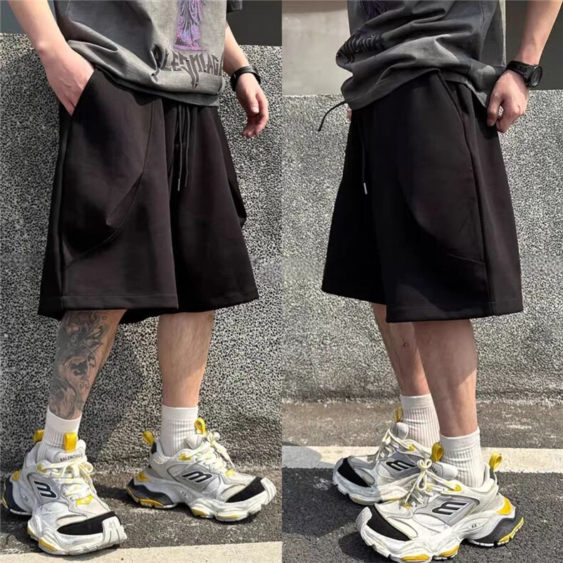 网图慎用抖音品质运动短裤男夏季休闲裤直筒五分裤310A-8836-P25,男装牛仔裤,四季星座310A