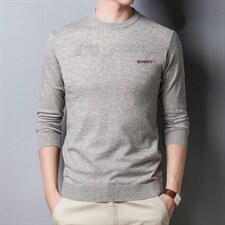 BJY0867冬季新款男士圆领加厚毛衣针织打底衫男装保暖P50,男装针织衫/毛衣,电商B360
