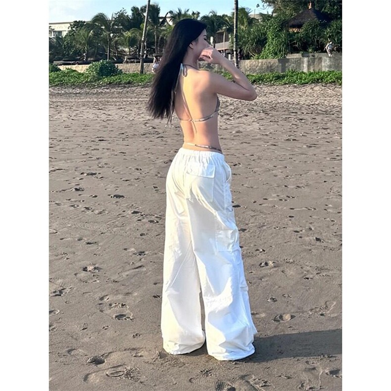 W9533-P50网图现货美式高街新款辣妹宽松阔腿休闲裤,男装休闲裤,星座1608-2